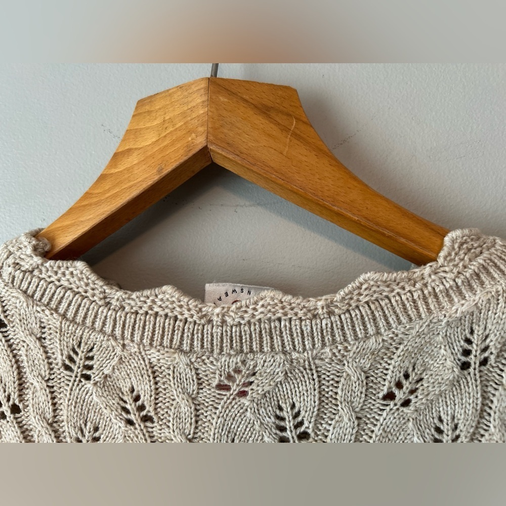 ✌️4/$20✌️ Tunic length open knit sweater - Picture 12 of 12